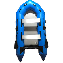 3.6M ( Blue ) Inflatable Boat Dinghy Tender Pontoon Rescue & Dive Boat Fishing Boat With Hard Air-Deck Floor