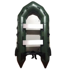 3.6M ( Green ) Inflatable Boat Dinghy Tender Pontoon Rescue & Dive Boat Fishing Boat With Hard Air-Deck Floor