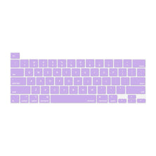 Keyboard Cover Skin For MacBook Pro 13 Pro 16 A2338 A2289 A2251 A2141 M1 M2 2020 to 2023 purple