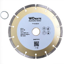 180mm Diamond Circular Saw Disc Dry Segment Cutting Blade 7