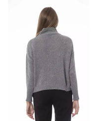 Baldinini Trend Women's Gray Viscose Sweater - M