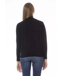 Baldinini Trend Women's Black Wool Sweater - 42 IT
