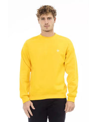 Sergio Tacchini Men's Yellow Cotton Sweater - 4XL
