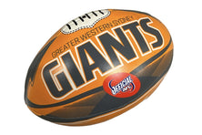 GWS Giants AFL Footy 8" Soft Touch Stress Ball Football