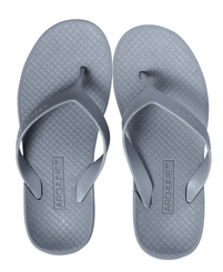 ARCHLINE Orthotic Flip Flops Thongs Arch Support Shoes Footwear - Grey - EUR 40