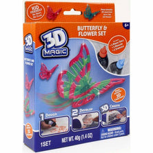3d maker butterfly amp flower set free delivery australia wide