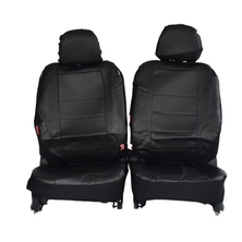 Leather Look Car Seat Covers For Mazda Bt-50 Dual Cab 2011-2020 | Black
