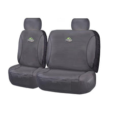 Seat Covers for TOYOTA LANDCRUISER 60.70.80 SERIES 1981 - 2010 SINGLE CAB CHASSIS FRONT BUCKET + _ BENCH CHARCOAL TRAILBLAZER