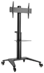 Atdec mobile TV Cart Black - AD-TVC-70A-B - Supports Up to 70