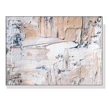 50cmx70cm Modern Abstract Oil Painting Style White Frame Canvas Wall Art