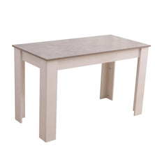 Dining Table Rectangular Wooden 120M-Grey&White