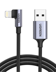 UGREEN 60521 USB-A to 8-pin 90 Degree Angel Cable 1M