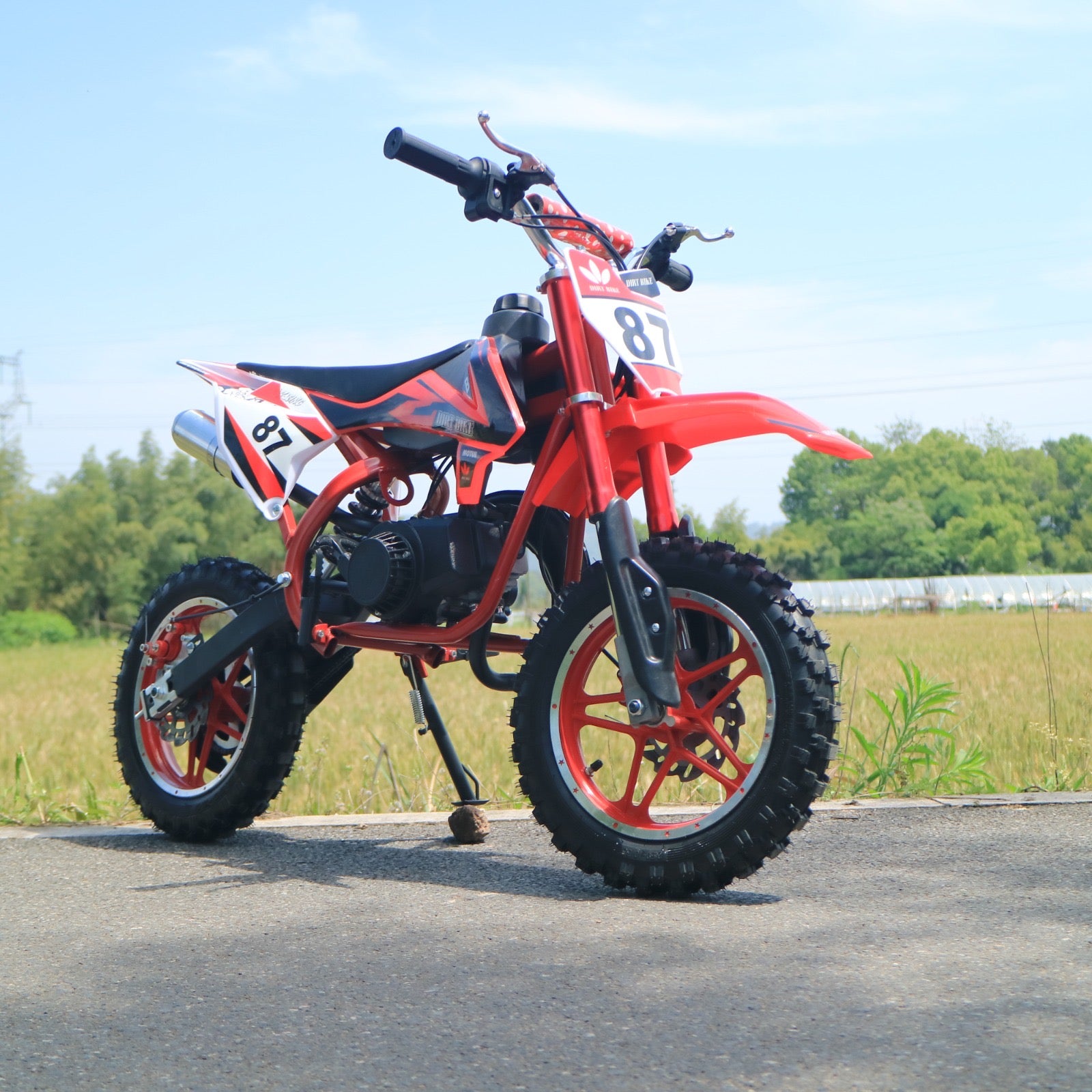 All New 49cc Pit Bikes 10” Wheels & Warranty