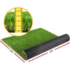 Primeturf Artificial Grass 60SQM 30mm Synthetic Fake Lawn Turf Plastic Plant 4-coloured 2mx5m