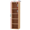 Artiss Bookshelf 5 Tiers MILO Pine