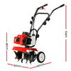 Giantz 88CC Tiller Garden Cultivator Rototiller 6 Blades Soil Plower Rotary Hoe