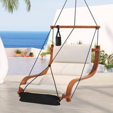 Gardeon Hammock Chair Wooden Hanging Indoor Outdoor Lounge Patio