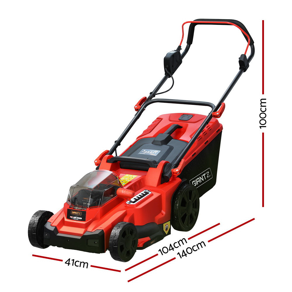 Giantz Lawn Mower Cordless 40V Battery Electric Lawnmower 37cm Width