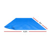 Aquabuddy Pool Cover 8x4.2m 400 Micron Swimming Pool Solar Blanket Blue