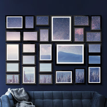 Artiss Photo Frames Art Holder 26PCS 8x10" 5x7" 4x6" 3.5x5" Black