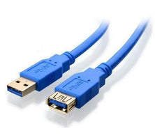 8WARE USB 3.0 Extension Cable 3m A to A Male to Female Blue