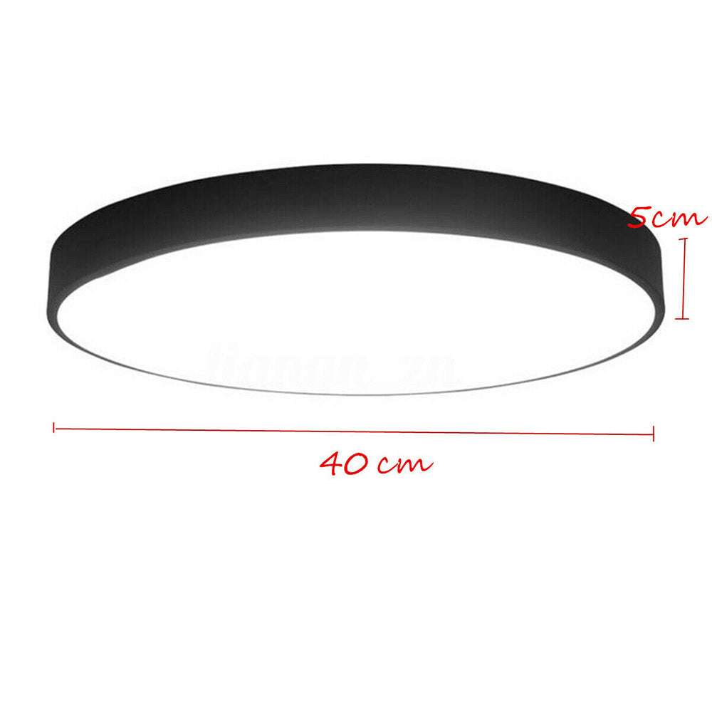 40CM LED Ceiling Light Modern Surface Mount Flush Panel Downlight Ultra-thin