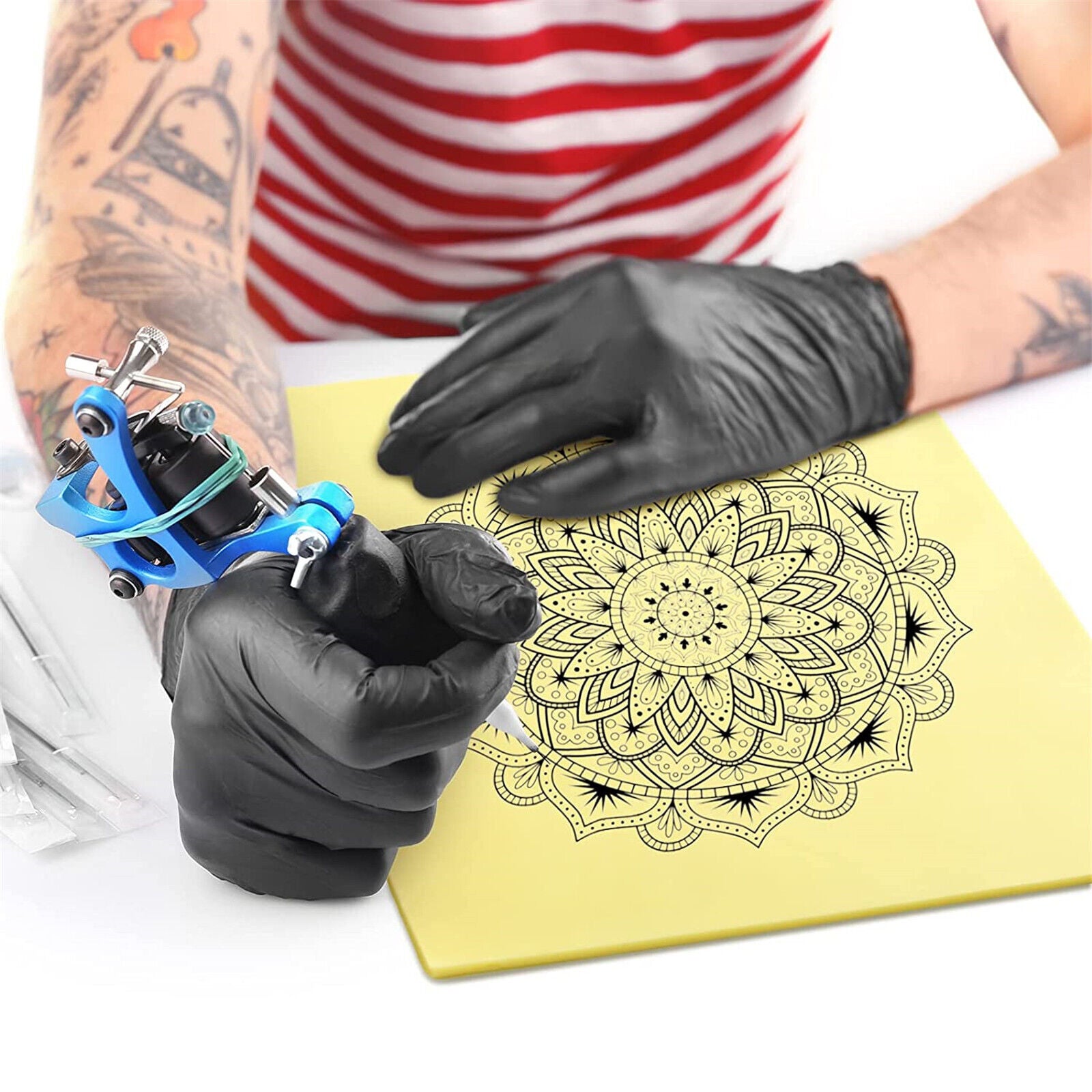 1pcs 30x40cm Thickness Tattoo Practice Skin Silicone Fake Skin Pad for Beginner