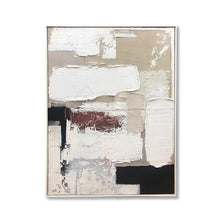 Wall Art Original Abstract Painting on Framed Canvas 900mmx1200mm Acceptance of imperfection A