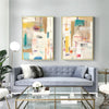 Wall Art 60cmx90cm Sonder By Jean Kenna 2 Sets Gold Frame Canvas