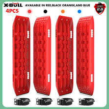 X-BULL Recovery Tracks Gen 2.0 10T Sand Mud Snow 2 Pairs Offroad 4WD 4x4 2PC 91CM Red