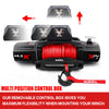 X-BULL Electric Winch 12V 14500LBS Synthetic Rope Wireless remote 4WD 4X4 Car Trailer