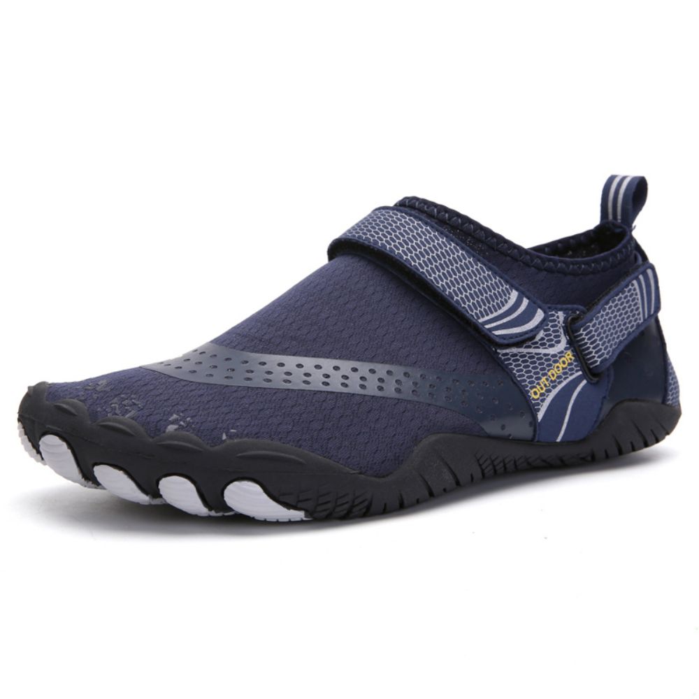 Men Women Water Shoes Barefoot Quick Dry Aqua Sports Shoes - Blue Size EU44 = US9