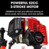 Baumr-AG 52cc 2-Stroke Petrol Post Driver with Carry Case & 2 Drive Sockets