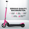 ROVO KIDS Electric Scooter Lithium Ride-On Foldable E-Scooter 125W Rechargeable, Pink