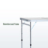 KILIROO Camping Table 60cm Silver KR-CT-100-CU