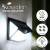 NOVEDEN 4 Packs Solar LED Lights with 3 Light Modes (Black)NE-SL-104-ZL