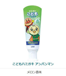 [6-PACK] Lion Japan Children's Toothpaste 40g  ( 2 Flavours Available ) Melon