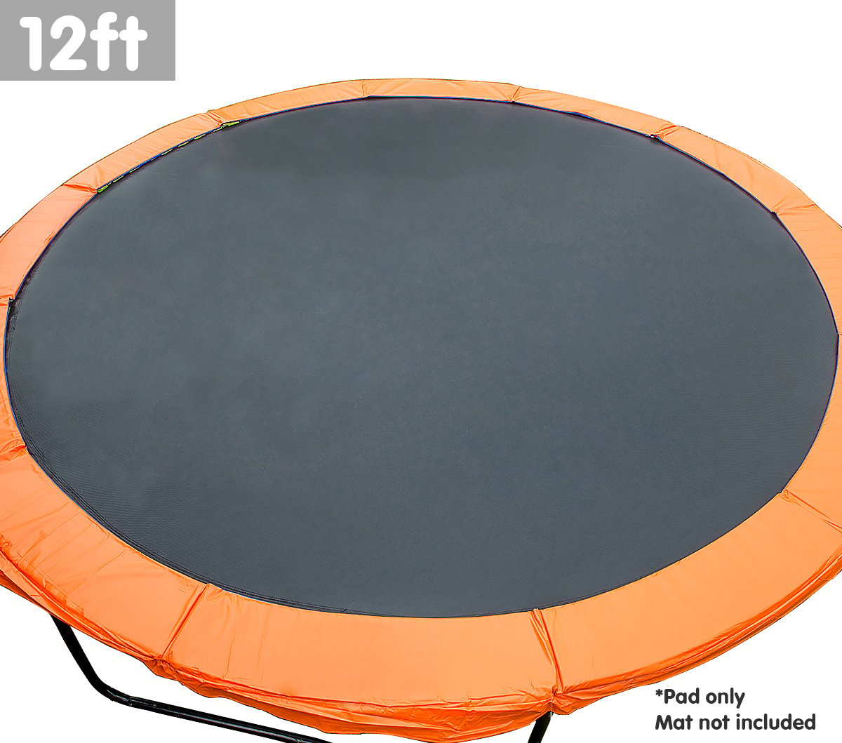 Kahuna 12ft Trampoline Replacement Pad Round - Orange