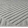 Alpha Outdoor Rug - Light Grey - 120x170