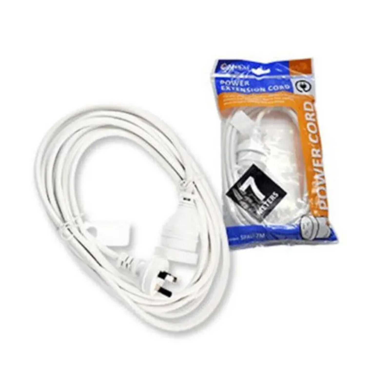 2X Sansai Power Extension Cord 7 Meters