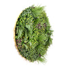 YES4HOMES Artificial Green Wall Plant Garden Flower Panel Disc Art 100cm Grassy  UV Resistant-Wonderland