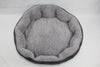 YES4PETS Blue / Grey Washable Fleece  Soft Pet Dog Puppy Cat Bed-Large