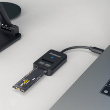 Simplecom SA506 NVMe / SATA Dual Protocol M.2 SSD to USB-C Adapter Converter USB 3.2 Gen 2 10Gbps