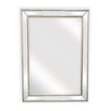 Silver Beaded Framed Mirror - Rectangle 80cm x 110cm