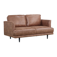 Rosie 2 Seater Sofa Fabric Uplholstered Lounge Couch Brown