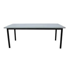 Lara 240cm 8 Seater Outdoor Dining Table Glass Concrete Top