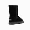 Ugg Boots Genuine Australian Sheepskin Unisex Short Classic Suede (Black, EU44)