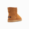 Ugg Boots Genuine Australian Sheepskin Unisex Mini Classic Suede (Chestnut, EU37)