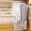 120cm Clothes Dust Cover Wardrobe Cloth Cover Clothes Storage Bag For Garments Suits Dresses Coats