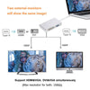 4in1 USB 3.1 Type-C Hub to HDMI Video Adapter 4K Male to Female Converter